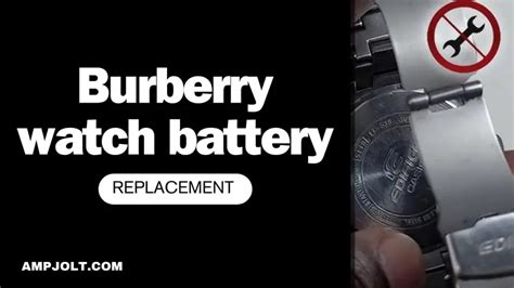 burberry bu9000 battery|Burberry watch battery replacement .